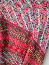 Load image into Gallery viewer, Repurposed Sari Wrap Skirt ww.karmaripon.co.uk