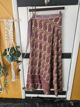 Load image into Gallery viewer, Repurposed Sari Wrap Skirt ww.karmaripon.co.uk