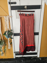 Load image into Gallery viewer, Repurposed Sari Wrap Skirt ww.karmaripon.co.uk