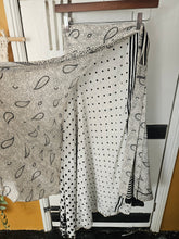 Load image into Gallery viewer, Repurposed Sari Wrap Skirt ww.karmaripon.co.uk