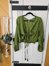 Load image into Gallery viewer, Cuffed Sleeve Butterfly Top www.karmaripon.co.uk