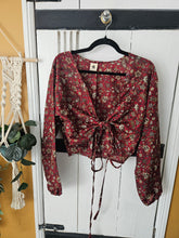 Load image into Gallery viewer, Cuffed Sleeve Butterfly Top www.karmaripon.co.uk