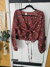 Load image into Gallery viewer, Cuffed Sleeve Butterfly Top www.karmaripon.co.uk