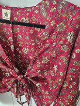 Load image into Gallery viewer, Cuffed Sleeve Butterfly Top www.karmaripon.co.uk