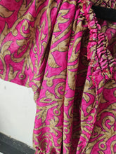 Load image into Gallery viewer, Repurposed sari Nila crop top www.karmaripon.co.uk