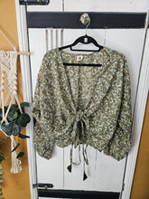 Load image into Gallery viewer, Cuffed Sleeve Butterfly Top www.karmaripon.co.uk