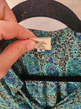 Load image into Gallery viewer, Repurposed Sari Long Sleeved Tasselled Top www.karmaripon.co.uk
