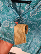 Load image into Gallery viewer, repurposed sari long sleeved shirt www.karmaripon.co.uk