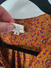 Load image into Gallery viewer, repurposed sari long sleeved shirt www.karmaripon.co.uk