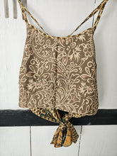 Load image into Gallery viewer, Repurposed reversible Choli crop top www.karmaripon.co.uk