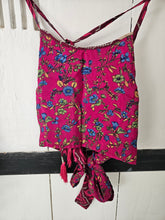 Load image into Gallery viewer, Reversible Choli Crop Top www.karmaripon.co.uk