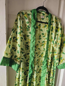 Repurposed Sari Kimono www.karmaripon.co.uk