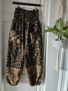 Boho Fleece trousers www.karmaripon.co.uk