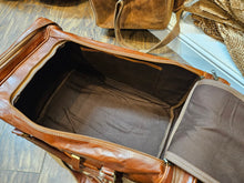Load image into Gallery viewer, Leather Luggage Bag