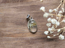 Load image into Gallery viewer, Rulitated quartz pendant www.karmaripon.co.uk