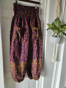 Boho Fleece trousers www.karmaripon.co.uk