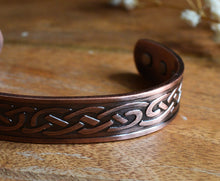 Load image into Gallery viewer, Copper magnetic bracelet style 05