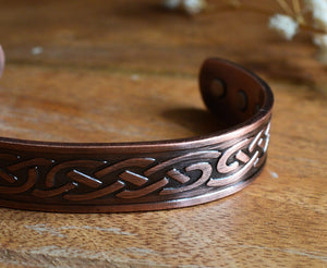 Copper magnetic bracelet style 05