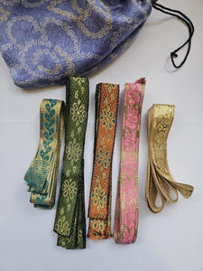 Indian Ribbon Mystery Bag