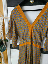 Load image into Gallery viewer, Shilpa Open-Back Sari Dress – UK 8–14 www.karmaripon.co..uk