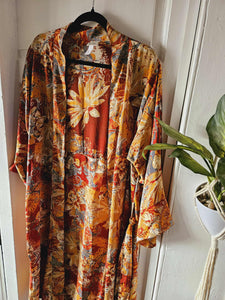 Repurposed Sari Kimono www.karmaripon.co.uk