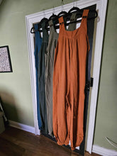 Load image into Gallery viewer, Four coloured overalls/ dungarees 
www.karmaripon.co.uk