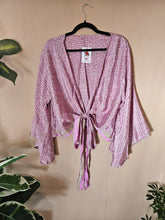 Load image into Gallery viewer, Repurposed Sari Butterfly Top www.karmaripon.co.uk