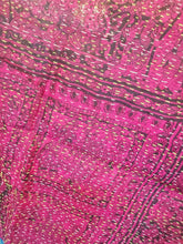 Load image into Gallery viewer, Kantha Stitch Scarf www.karmaripon.co.uk