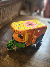Load image into Gallery viewer, Mini Hand Painted Tuk Tuk www.karmaripon.co.uk