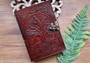 Leather Journal gift set www.karmaripon.co.uk