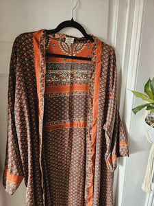 Repurposed Sari Kimono www.karmaripon.co.uk
