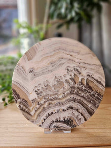 Oceanic Jasper Disk www.karmaripon.co.uk