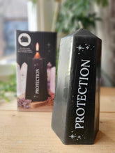 Load image into Gallery viewer, Large spell candles With Gemstone Inside