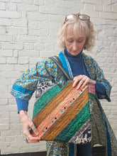 Load image into Gallery viewer, Large Patchwork Tote Bag www.karmaripon.co.uk