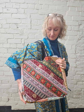 Large Patchwork Tote Bag www.karmaripon.co.uk