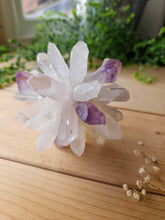 Load image into Gallery viewer, Amethyst &amp; Quartz www.karmaripon.co.uk