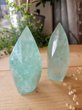 Load image into Gallery viewer, Green Fluorite Flame www.karmaripon.co.uk