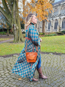 Leather Bucket Handbag www.karmaripon.co.uk