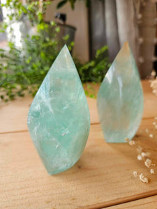 Green Fluorite Flame www.karmaripon.co.uk