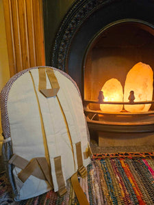 Hemp Backpack www.karmaripon.co.uk