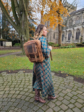 Load image into Gallery viewer, Overnight Leather Laptop Bag  www.karmaripon.co.uk