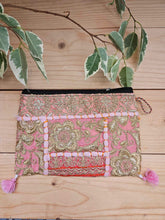 Load image into Gallery viewer, Pink Bandani bag www.karmaripon.co.uk