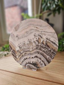 Oceanic Jasper Disk www.karmaripon.co.uk