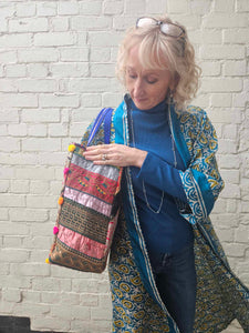 Large Patchwork Tote Bag www.karmaripon.co.uk