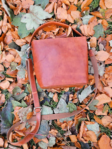 Leather Bucket Handbag www.karmaripon.co.uk