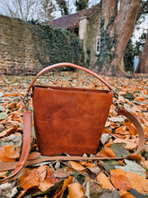 Load image into Gallery viewer, Small Crossbody Buffalo Leather  www.karmaripon.co.uk
