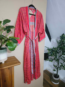 Repurposed Sari Kimono www.karmaripon.co.uk