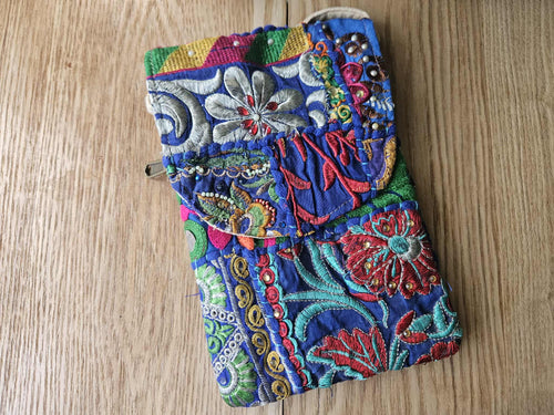 Handmade Bandani Phone Bag www.karmaripon.co.uk