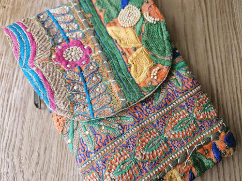 Handmade Bandani Phone Bag www.karmaripon.co.uk