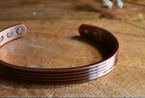 Copy of Copper magnetic bracelet style 04